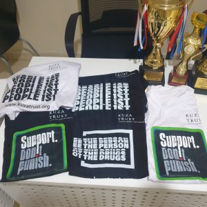 kuza trust outreach tshirts